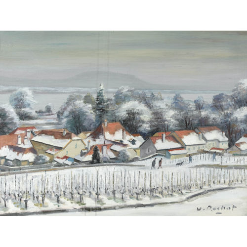 WILLY JAMES ROCHAT : 'F�chy, la c�te vaudoise' (DOBIASCHOFSKY AUKTIONEN AG)