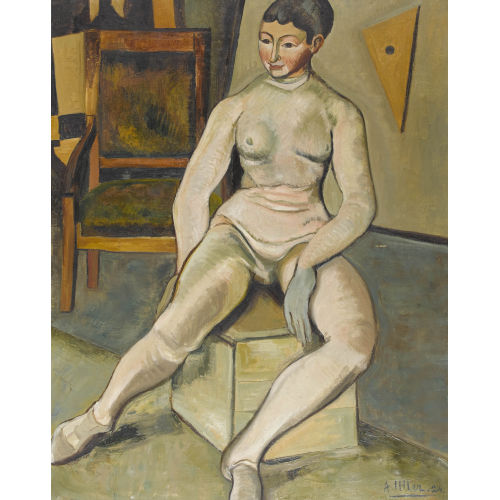 ANDR� UTTER : 'Nature morte au mannequin' (DOBIASCHOFSKY AUKTIONEN AG)