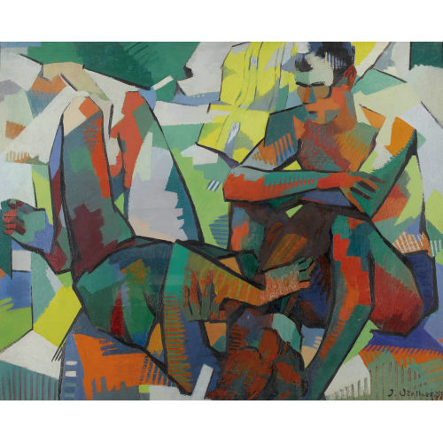 JEAN-PIERRE VIOLLIER : 'Baigneurs II' (DOBIASCHOFSKY AUKTIONEN AG)