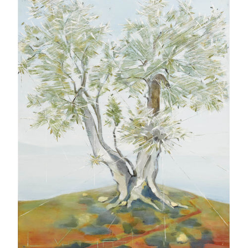 LUC VUAGNAT : 'Les deux arbres jumeaux sous le givre' (DOBIASCHOFSKY AUKTIONEN AG)