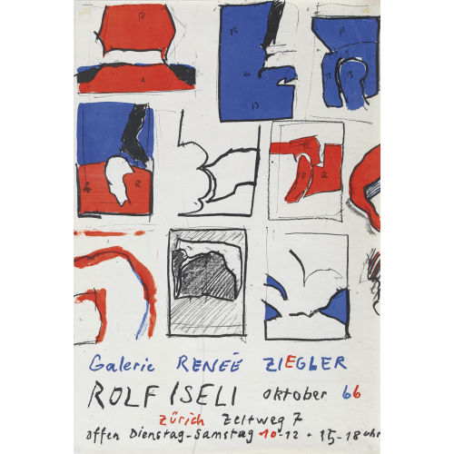 ROLF ISELI : 'Galerie Ren�e Ziegler' (DOBIASCHOFSKY AUKTIONEN AG)