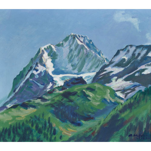 ALBERT NYFELER : Das Bietschhorn (DOBIASCHOFSKY AUKTIONEN AG)