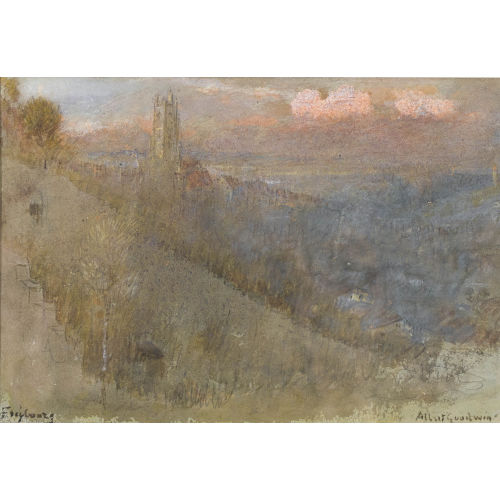 ALBERT GOODWIN : 'Fribourg' (DOBIASCHOFSKY AUKTIONEN AG)