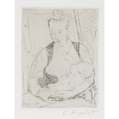 CUNO AMIET : 'Mutter und Kind' (DOBIASCHOFSKY AUKTIONEN AG)