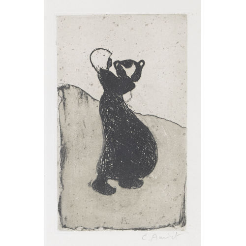 CUNO AMIET : 'Bretonisches M�dchen' (DOBIASCHOFSKY AUKTIONEN AG)