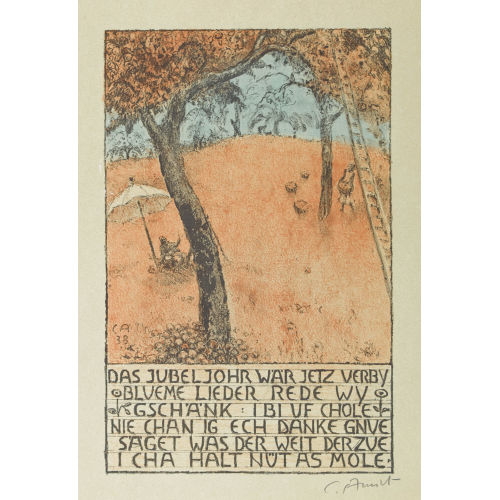 CUNO AMIET : Konvolut (DOBIASCHOFSKY AUKTIONEN AG)