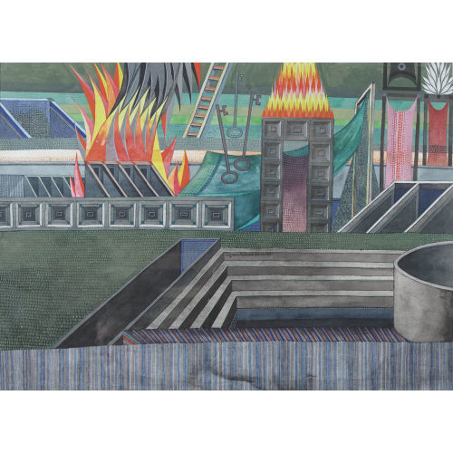 ZBIGNIEW MAKOWSKI : 'Porta Nigra' (DOBIASCHOFSKY AUKTIONEN AG)