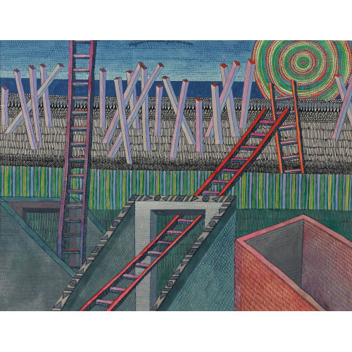 ZBIGNIEW MAKOWSKI : 'Tam morze jedwabne' ('Dort das seidene Meer') (DOBIASCHOFSKY AUKTIONEN AG)