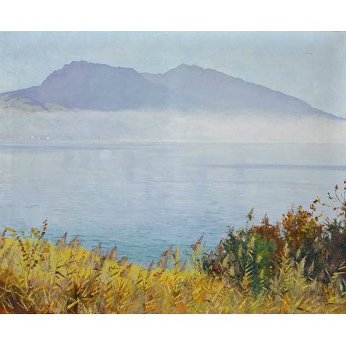 PLINIO COLOMBI : Der Hohgant am Thunersee (DOBIASCHOFSKY AUKTIONEN AG)