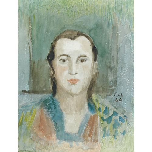 CUNO AMIET : Junge Frau (DOBIASCHOFSKY AUKTIONEN AG)