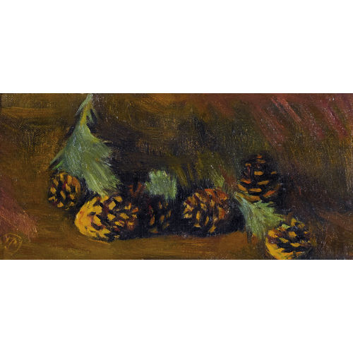 G�RARD DE PAL�ZIEUX : Nature morte aux pives de pin (DOBIASCHOFSKY AUKTIONEN AG)