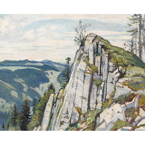 CHARLES L′EPLATTENIER : 'Matin jurassien' (DOBIASCHOFSKY AUKTIONEN AG)