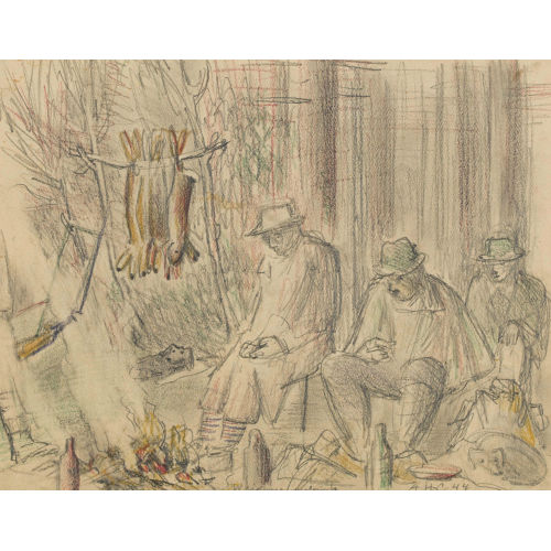 ALFRED HEINRICH PELLEGRINI : 'Weidmannsdank' (DOBIASCHOFSKY AUKTIONEN AG)