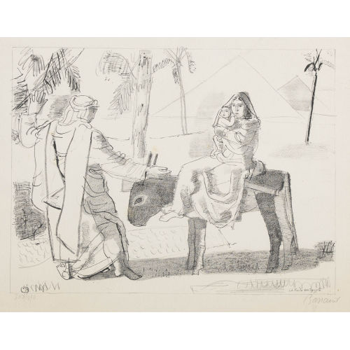 MAURICE BARRAUD : 'La fuite en �gypte' (DOBIASCHOFSKY AUKTIONEN AG)