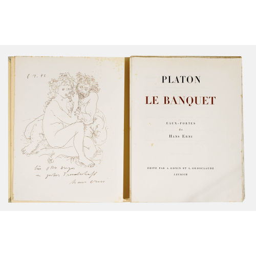 HANS ERNI : Platon: 'Le Banquet' (DOBIASCHOFSKY AUKTIONEN AG)