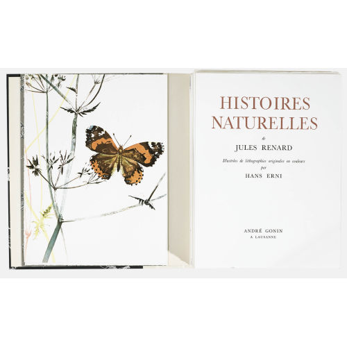 HANS ERNI : Jules Renard: 'Histoires Naturelles' (DOBIASCHOFSKY AUKTIONEN AG)