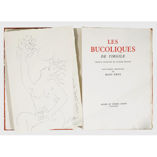 HANS ERNI : Vergil: 'Les Bucoliques' (DOBIASCHOFSKY AUKTIONEN AG)