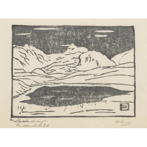 MARTHA CUNZ : 'Schneelandschaft' (DOBIASCHOFSKY AUKTIONEN AG)