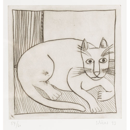 HANS SCH�RER : 'Katze' (DOBIASCHOFSKY AUKTIONEN AG)