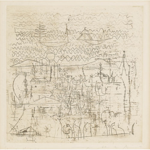 WOU-KI ZAO : 'Bord de la mer' (DOBIASCHOFSKY AUKTIONEN AG)