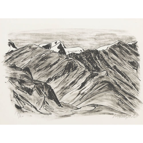 RUDOLF MUMPRECHT : Gebirgslandschaft (DOBIASCHOFSKY AUKTIONEN AG)