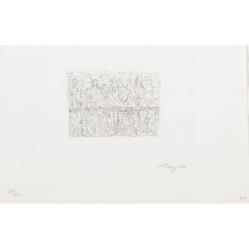 MARK TOBEY : Menschenschar (DOBIASCHOFSKY AUKTIONEN AG)