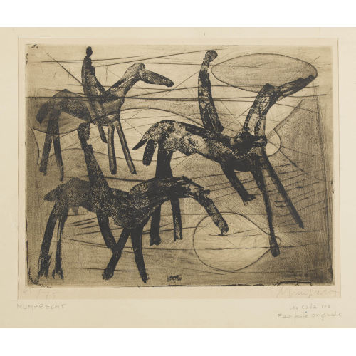 RUDOLF MUMPRECHT : 'Trois cavaliers' (DOBIASCHOFSKY AUKTIONEN AG)