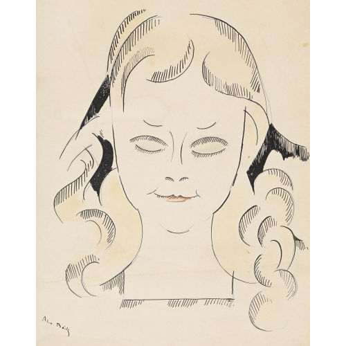 ALICE BAILLY : M�dchenkopf (DOBIASCHOFSKY AUKTIONEN AG)