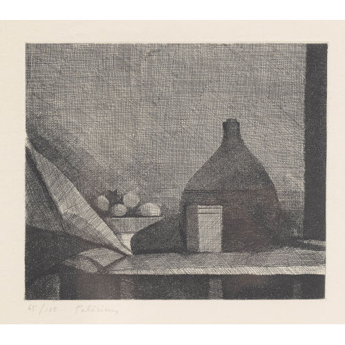 G�RARD DE PAL�ZIEUX : 'Nature morte � la Dame Jeanne' (DOBIASCHOFSKY AUKTIONEN AG)
