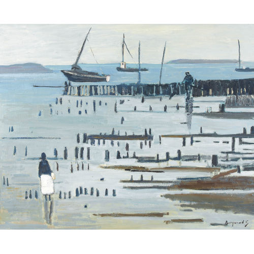GEORGES BORGEAUD : 'Arcachon France' (DOBIASCHOFSKY AUKTIONEN AG)