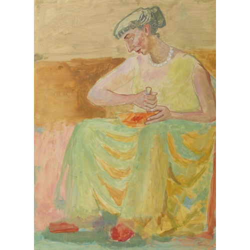 FRITZ EDUARD PAULI : Frau mit M�rser (DOBIASCHOFSKY AUKTIONEN AG)