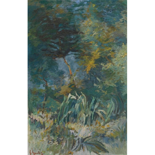 FERNAND GAULIS : Sonnige Waldlichtung (DOBIASCHOFSKY AUKTIONEN AG)
