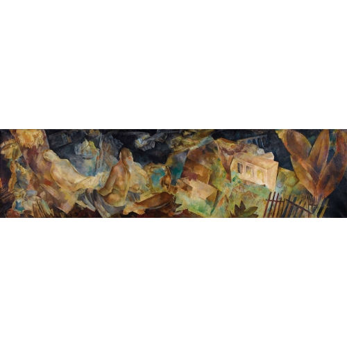 RODOLPHE TH�OPHILE BOSSHARD : 'Paysage avec des baigneuses' (DOBIASCHOFSKY AUKTIONEN AG)