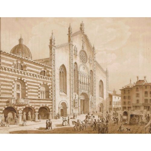 ADOLF KARL OTTH : Die Kathedrale von Como (DOBIASCHOFSKY AUKTIONEN AG)