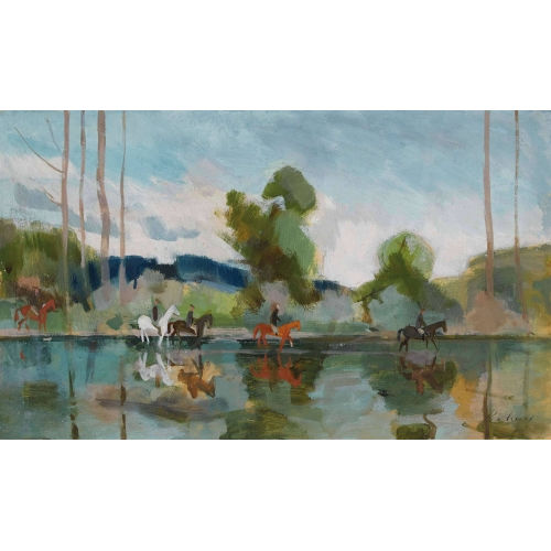 HANS ROHNER : Die Fluss�berquerung (DOBIASCHOFSKY AUKTIONEN AG)