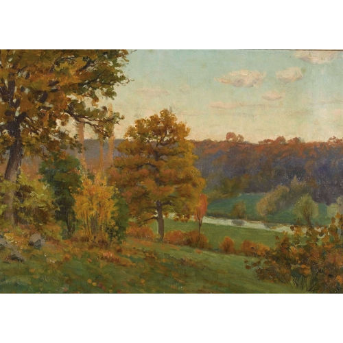 LOUIS RHEINER : Herbstlandschaft (DOBIASCHOFSKY AUKTIONEN AG)