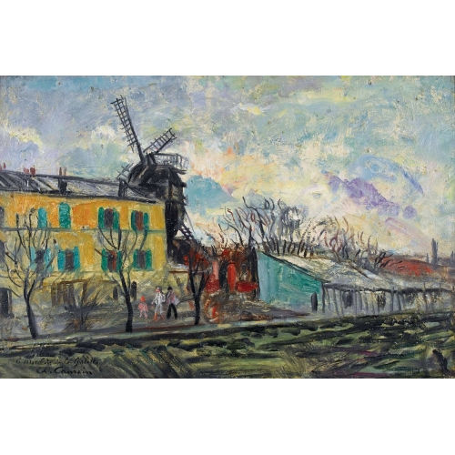 CHARLES CAMOIN : 'Le Moulin de la Galette' (DOBIASCHOFSKY AUKTIONEN AG)