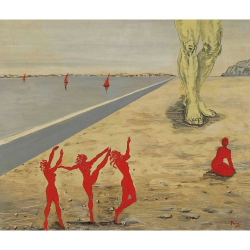 ROBERT GOUY : 'Sur la plage' (DOBIASCHOFSKY AUKTIONEN AG)