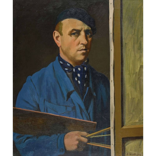 JEAN-PIERRE VIOLLIER : 'Autoportrait' (DOBIASCHOFSKY AUKTIONEN AG)