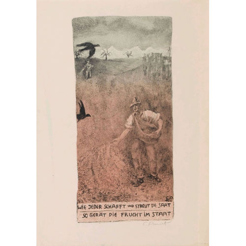 CUNO AMIET : Konvolut (DOBIASCHOFSKY AUKTIONEN AG)