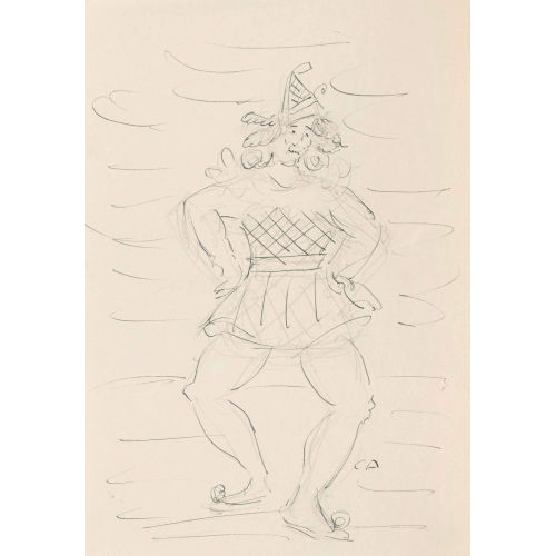 CUNO AMIET : Clown (DOBIASCHOFSKY AUKTIONEN AG)