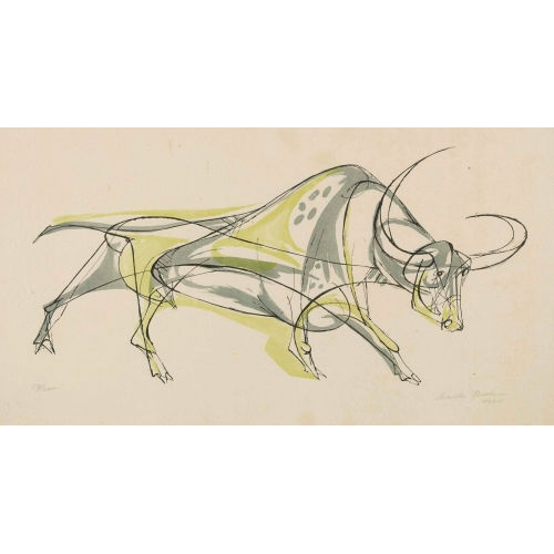 WALTER BODMER : Der Stier (DOBIASCHOFSKY AUKTIONEN AG)