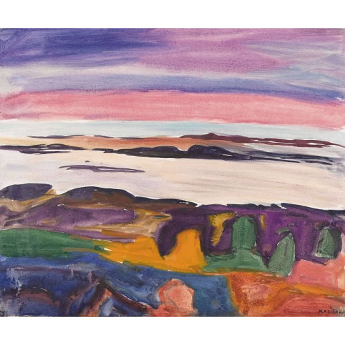 MARTIN PETER FL�CK : 'Fjord' (DOBIASCHOFSKY AUKTIONEN AG)