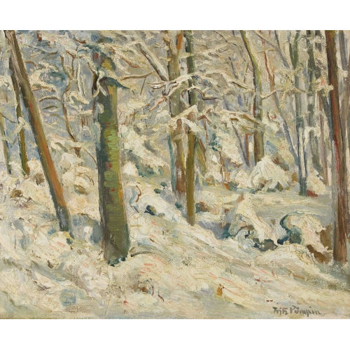 FRITZ P�MPIN : 'Winterwald' (DOBIASCHOFSKY AUKTIONEN AG)