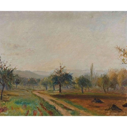 FRITZ P�MPIN : 'Herbstlandschaft' (DOBIASCHOFSKY AUKTIONEN AG)