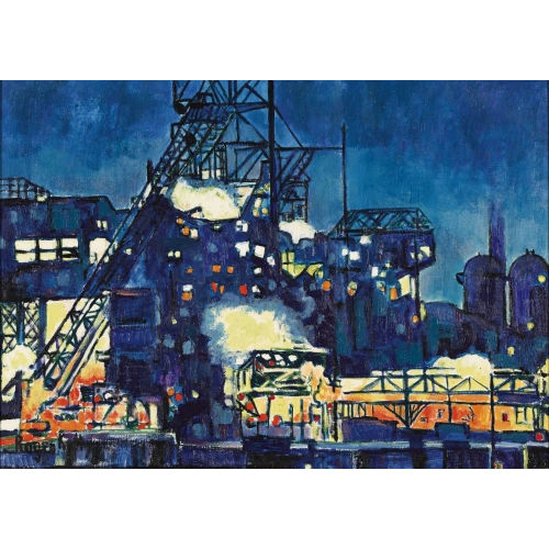 ROGER KATHY : N�chtlicher Industriehafen (DOBIASCHOFSKY AUKTIONEN AG)