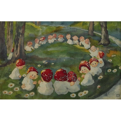 MILI WEBER : Kinderreigen (DOBIASCHOFSKY AUKTIONEN AG)