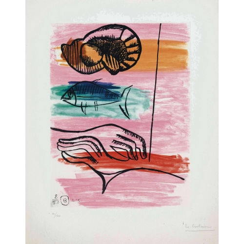 CHARLES-�DOUARD) LE CORBUSIER (EIGTL. JEANNERET : 'Unit�, planche 6' (DOBIASCHOFSKY AUKTIONEN AG)