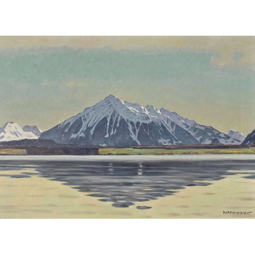 WILLY MONNIER : Der Niesen am Thunersee (DOBIASCHOFSKY AUKTIONEN AG)