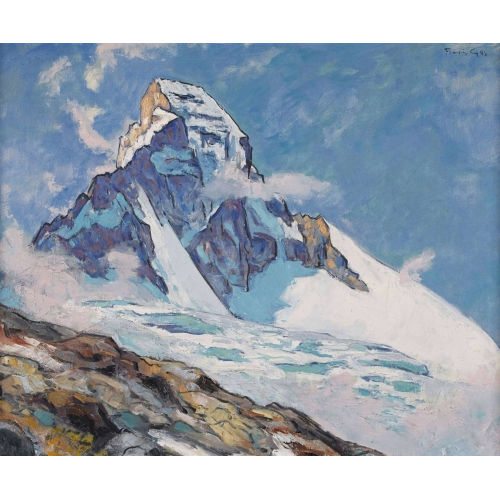 FRAN�OIS GOS : 'Le Matterhorn' (DOBIASCHOFSKY AUKTIONEN AG)